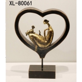母愛 - y15609 立體雕塑.擺飾-立體擺飾 動物.人物系列